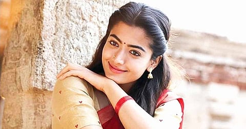 Rashmika shares an update from Pushpa 2: The Rule