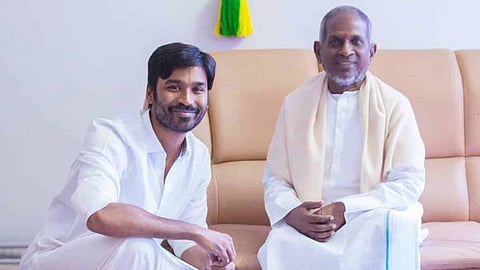 Dhanush's cryptic post hints at Ilaiyaraaja biopic announcement