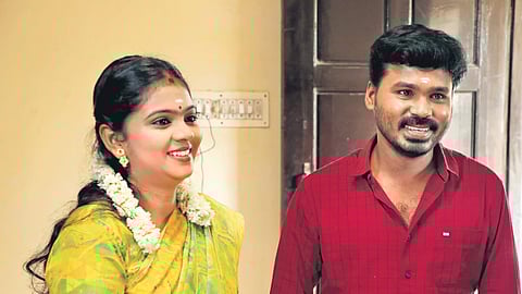 Pavan K and Meghana Ellen from Arimapatti Sakthivel