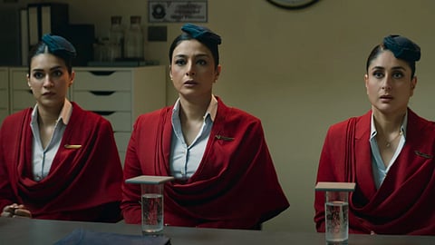 Crew Trailer: Tabu, Kareena Kapoor Khan and Kriti Sanon smuggle gold in this laugh-riot