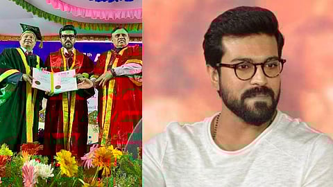 Ram Charan conferred with honorary doctorate