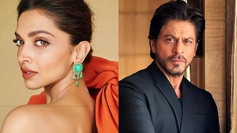 Deepika Padukone and Shah Rukh Khan