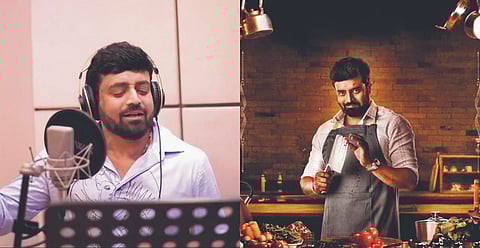 Aniruddha lends his voice to the title track of Chef Chidambara