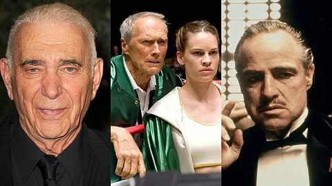 Ruddy (left), Million Dollar Baby still (middle) The Godfather still (right)