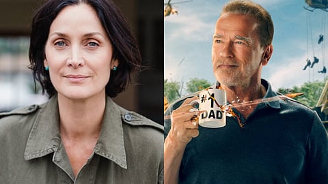 Carrie-Anne Moss onboard Arnold Schwarzenegger's Fubar S2