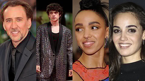 Nicolas Cage, Noah Jupe, FKA Twigs, and Souheila Yacoub onboard The Carpenter’s Son