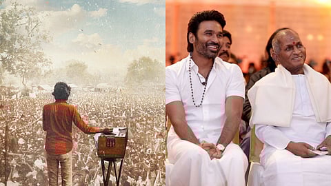 Here's a new poster from Dhanush's Ilaiyraaja biopic