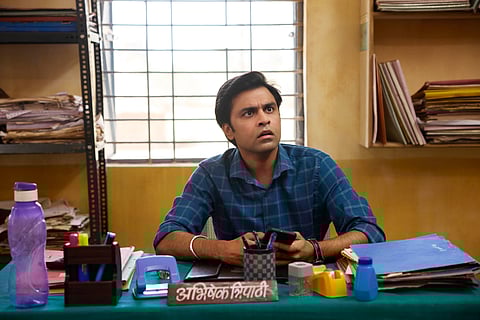 Jitendra Kumar as Panchayat secretary Abhishek Tripathi in the series