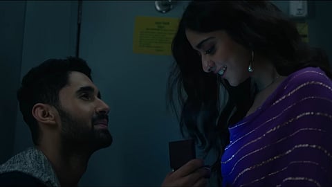 A still from the music video