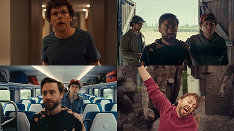 A Real Pain teaser: Kieran Culkin plays the titular role while Jesse Eisenberg tolerates him