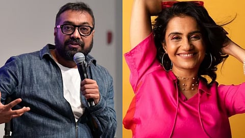 Anurag Kashyap and Amruta Subhash