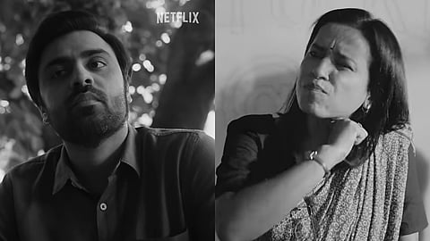 Screenshots of Jitendra Kumar and Tillotama Shome from Kota Factory trailer