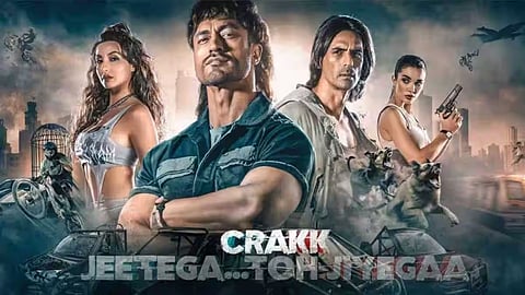 The poster of Crakk