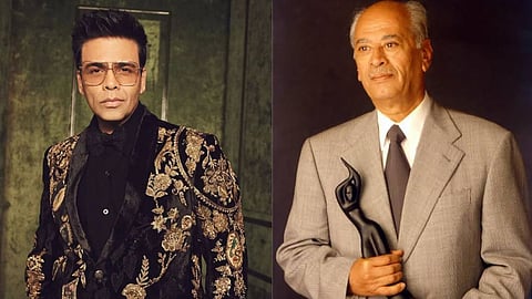 Karan Johar and Yash Johar