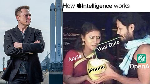 Elon Musk launches attack on OpenAI-Apple integration with a Tamil film poster