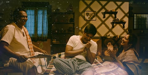 A still from Srikakulam Sherlockholmes