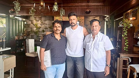Sandesh N: We are in discussions with
Hemanth M Rao to direct Sudeep