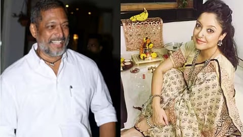 Nana Patekar (left) and Tanushree Dutta