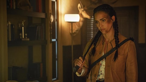 Trigger Warning Movie Review: Enjoyable action in this revenge film