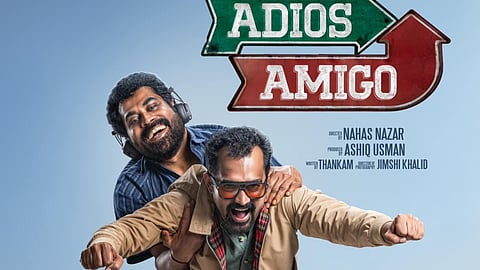 Poster of Adios Amigos featuring Suraj Venjaramoodu and Asif Ali