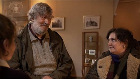 Stephen Fry and Lena Dunham in Treasure