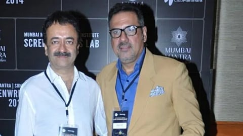 Rajkumar Hirani and Boman Irani