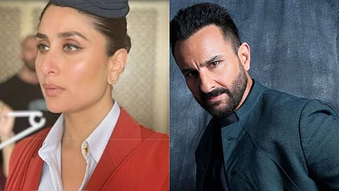 Kareena Kapoor Khan in Crew and Saif Ali Khan