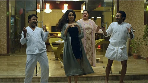 Vishnu Unnikrishnan, Deepti Sati, Chinnu Chandni and Shine Tom Chacko