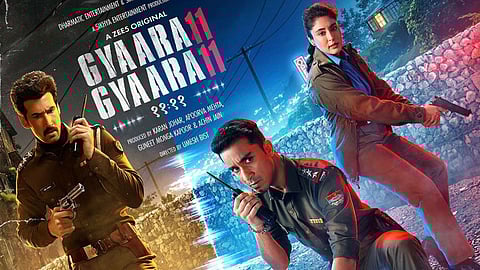 New poster of Raghav Juyal’s Gyaarah Gyaarah unveiled, trailer to be out on this date