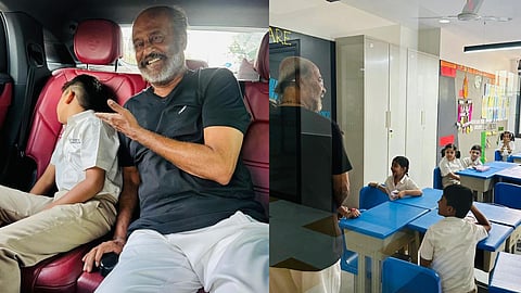 How grandpa Rajinikanth deals with his grandson's shenanigans