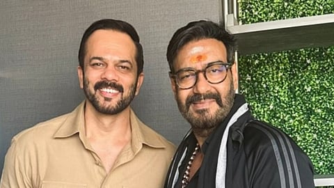 Rohit Shetty and Ajay Devgn