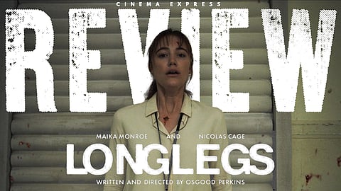 Longlegs Movie Review: Nicholas Cage is underutilized in a thriller that barely scares