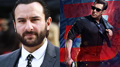 Saif Ali Khan and Salman Khan in Race 3