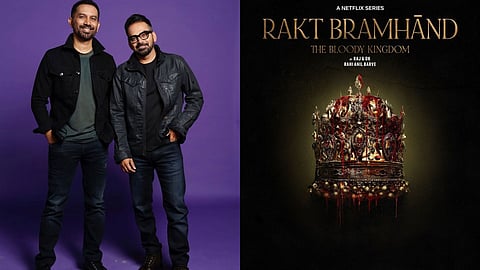 Raj and DK and Rakt Bramhand poster