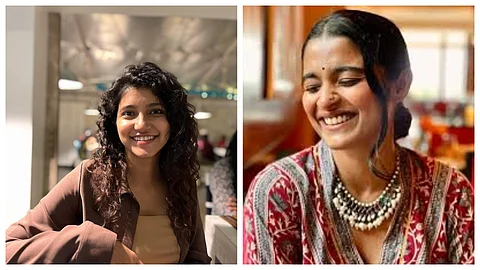 Meetha Raghunath(L) and Chaithra Achar(R)