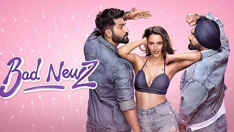 The poster of Bad News