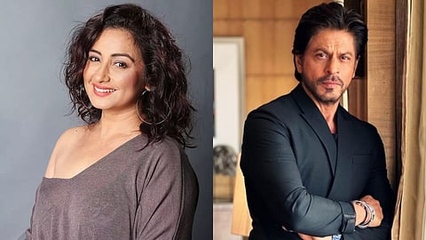 Divya Dutta and Shah Rukh Khan