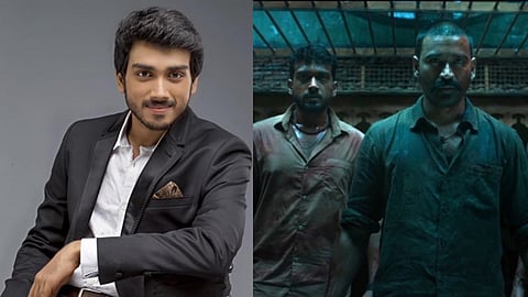 Kalidas (L) and a still from Raayan