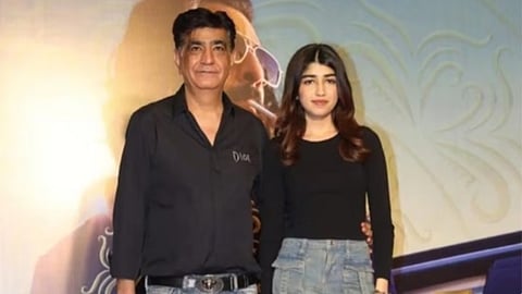 Krishan Kumar with daughter Tishaa Kumar