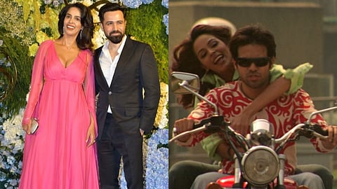 Emraan Hashmi and Mallika Sherawat at an event recently (Left); A still from Murder (Right)