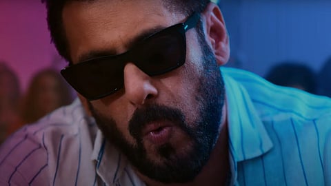 Salman Khan in the music video