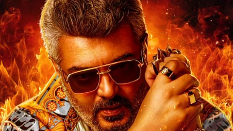 New look of Ajith Kumar for Good Bad Ugly