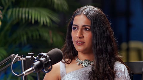 A still from a recent podcast