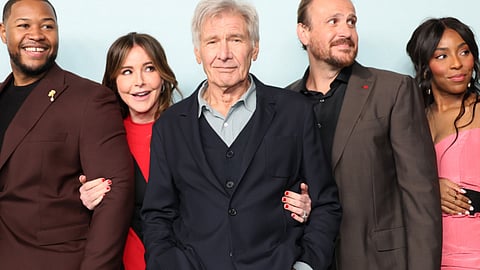 The cast of Shrinking