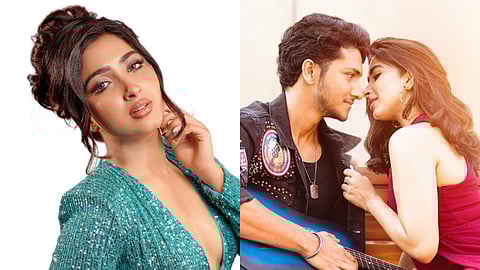 Saanya Iyer (L), Gowri stars Saanya Iyer and Samarjit Lankesh (R)