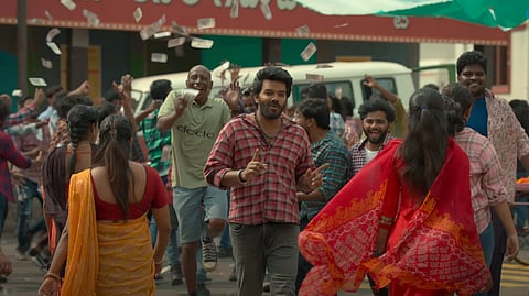 A still from the song