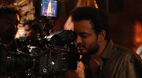 A still of Phanindra Narsetti in shoot
