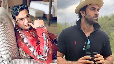 Mukesh Chhabra (left) and Ranbir Kapoor
