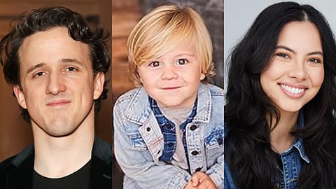 Daniel Monks, Duke McCloud and Kartiah Vergara onboard Sarah Snook's All Her Fault