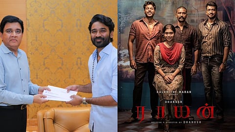 Kalanithi Maran congratulates Dhanush for Raayan's success